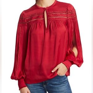 Ramy Brook NWT Marist Puff Sleeve Blouse